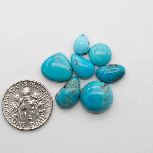 Kingman Turquoise Cabochons