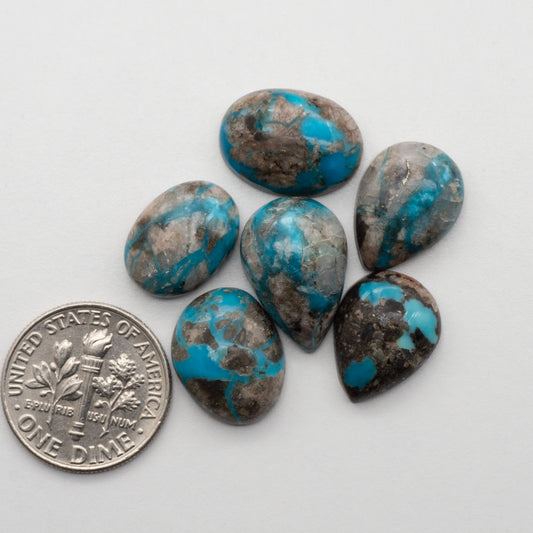 Kingman Turquoise Cabochons