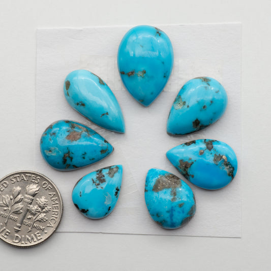 Kingman Turquoise Cabochons
