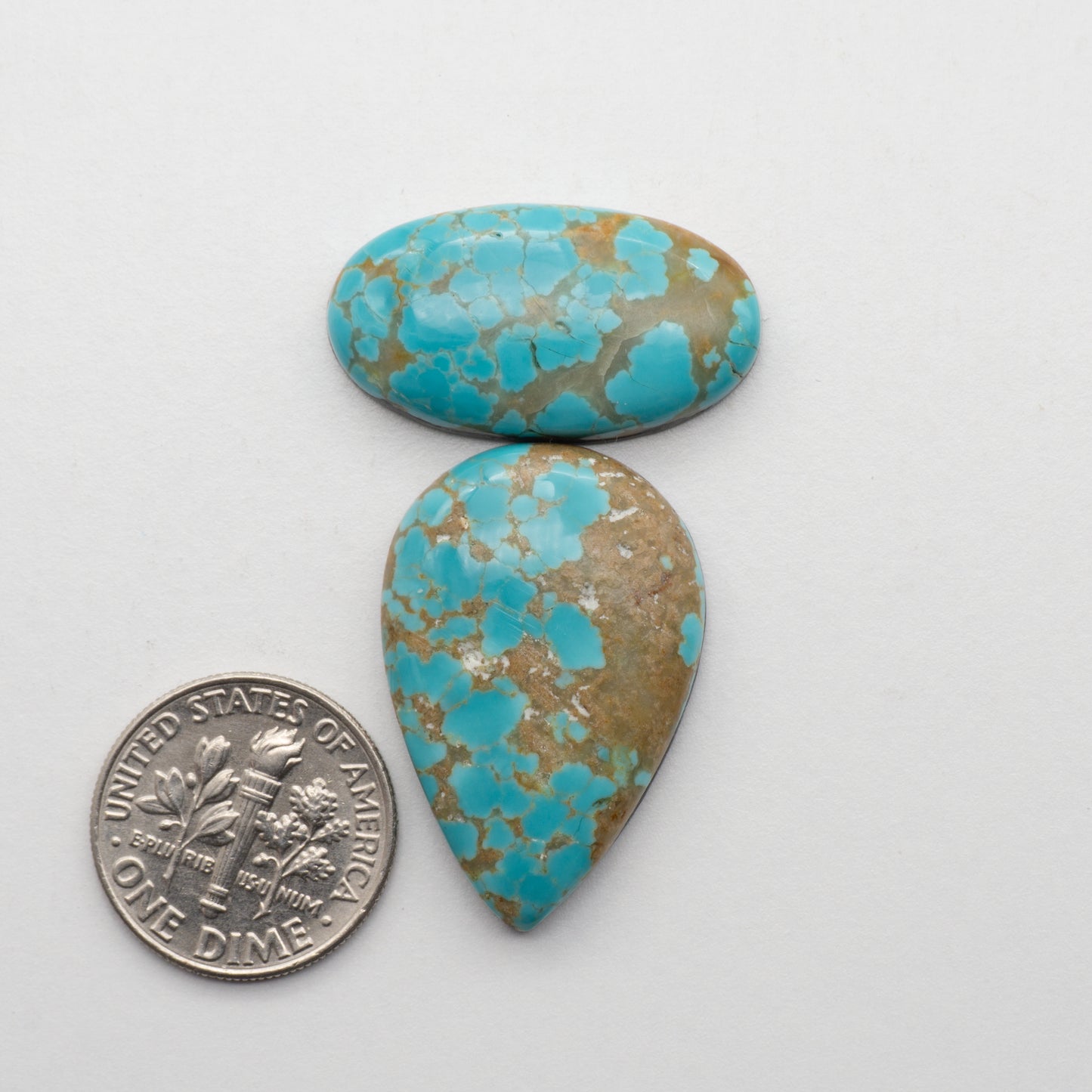  Number 8 Turquoise Cabochons