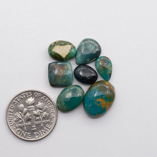 Kings Manassa is mined by Greg Cordova the owner and lapidary at Cutting Edge Turquoise