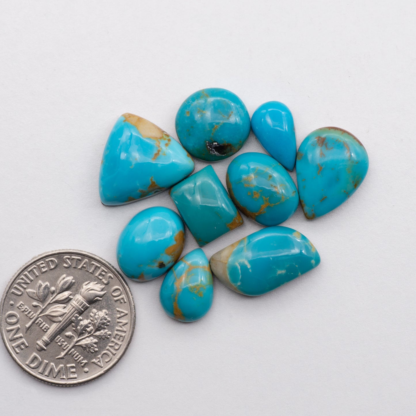 Kings Manassa is mined by Greg Cordova the owner and lapidary at Cutting Edge Turquoise