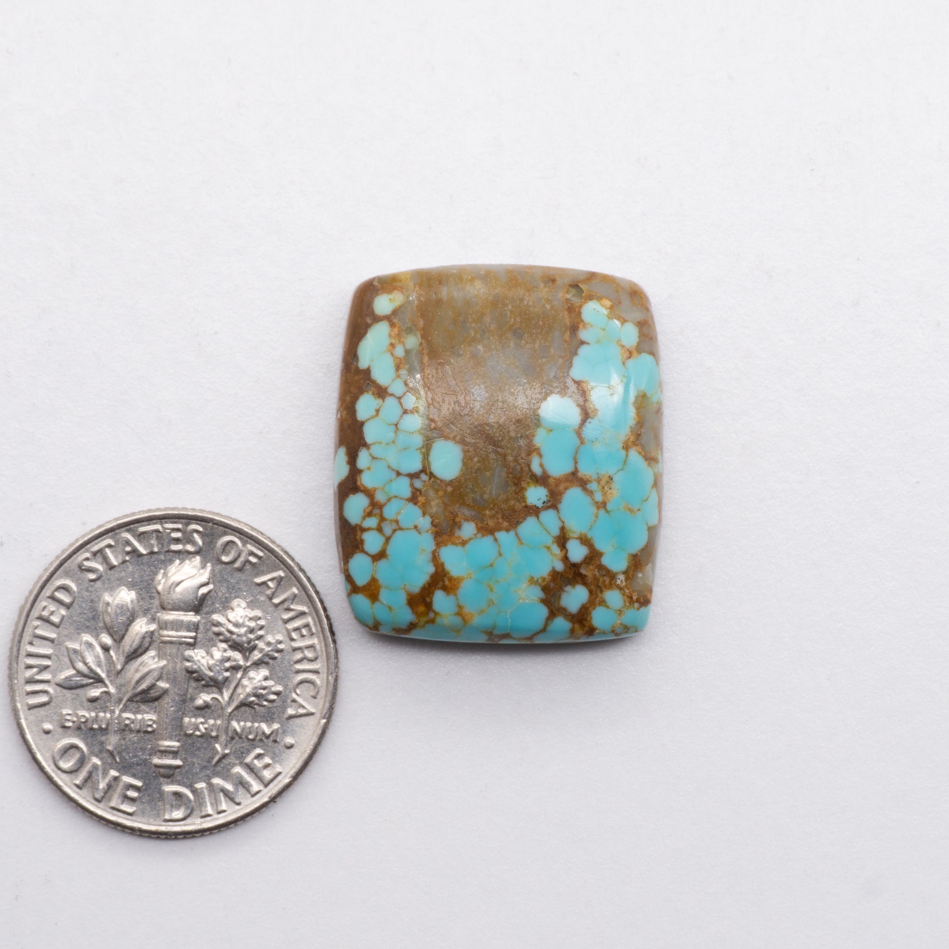 Number 8 Turquoise Cabochons have a glossy finish and are backed for added strength. Number 8 Turquoise is Mined in Nevada, USA. Number 8 Turquoise is similar to Royston & Kingman Turquoise and used for jewelry making.