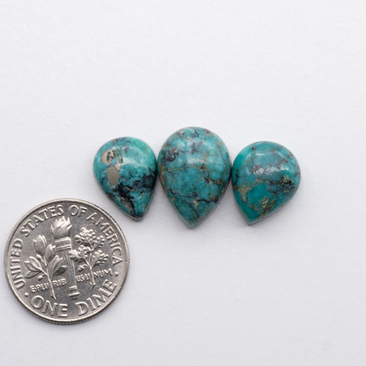 Cumpas Turquoise cabochons stones