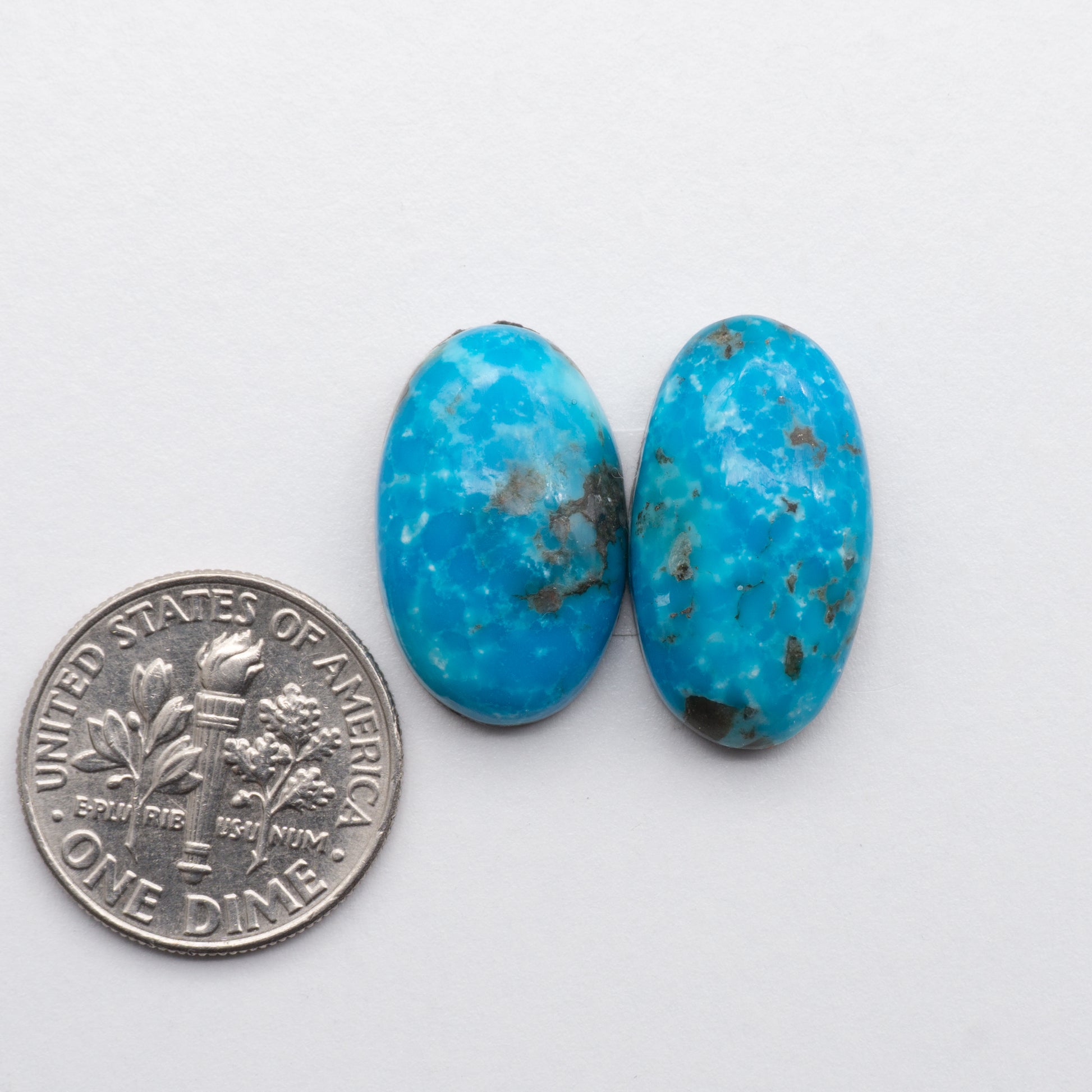 Kingman Turquoise Cabochons.