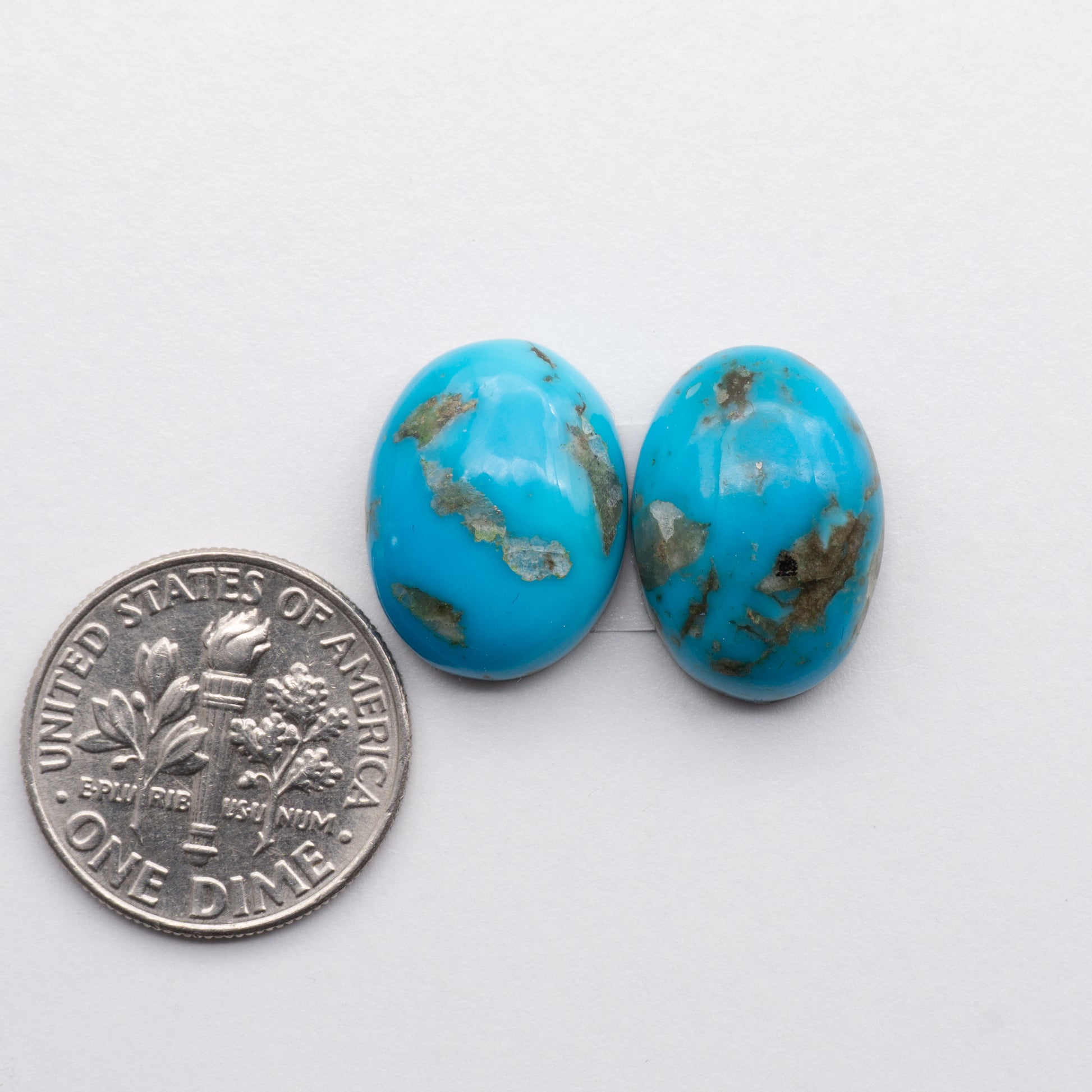 Kingman Turquoise Cabochons.