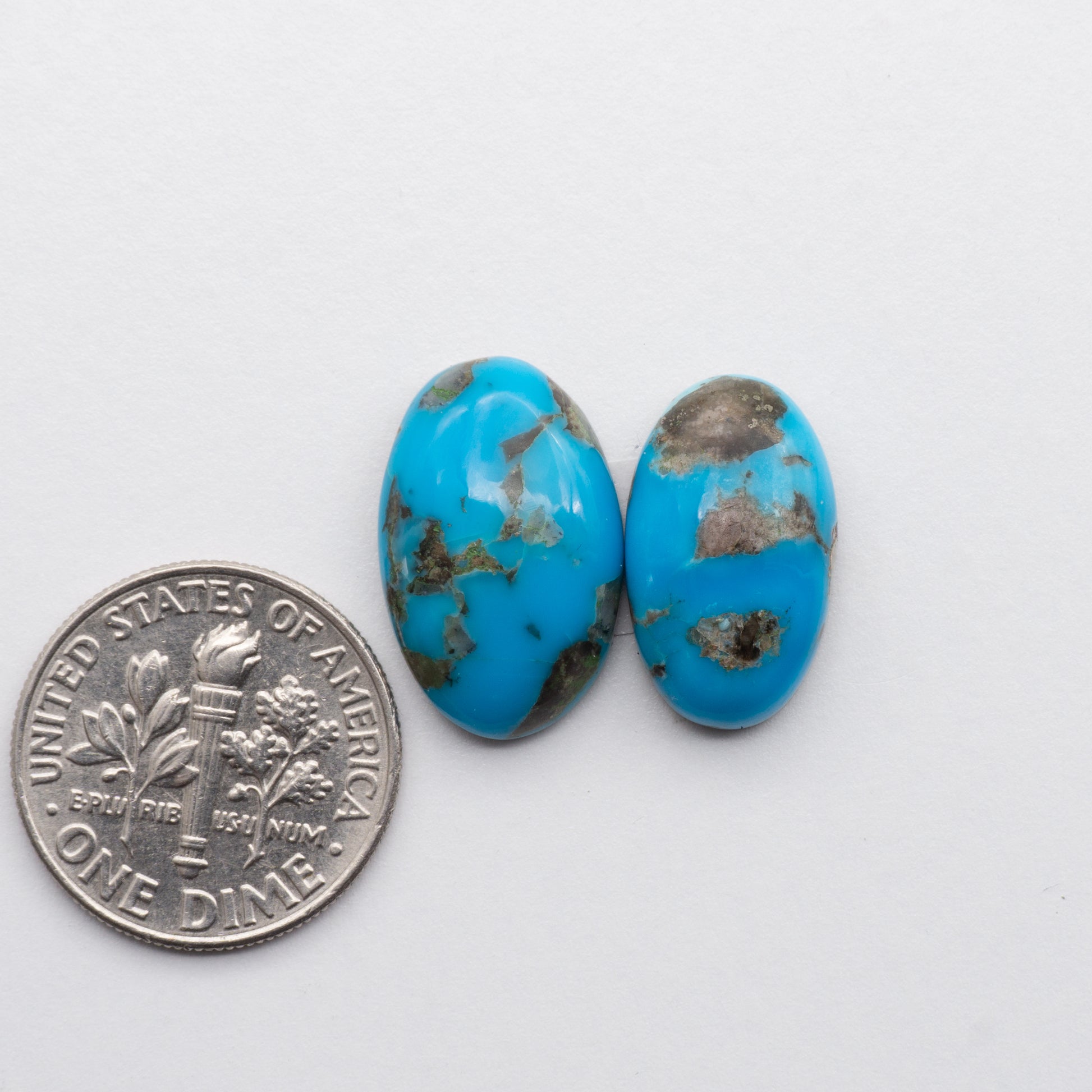 Kingman Turquoise Cabochons.