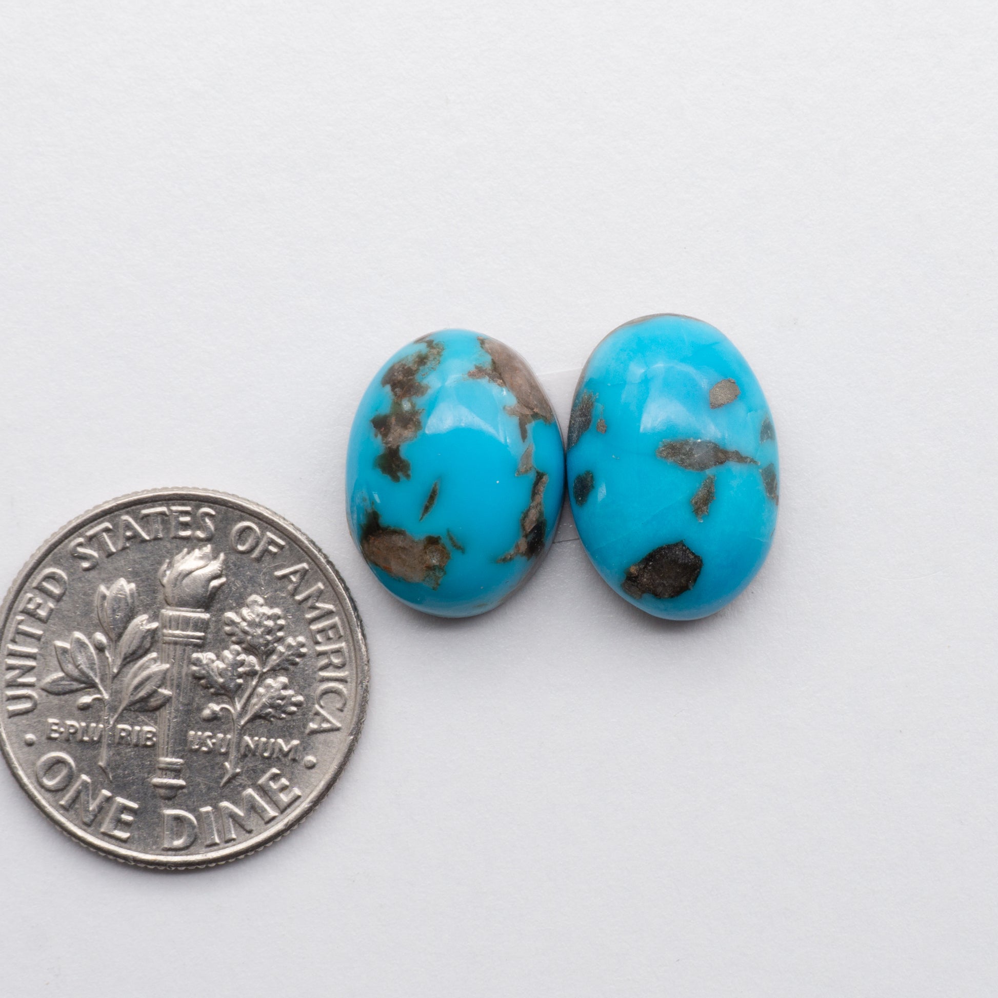 Kingman Turquoise Cabochons.