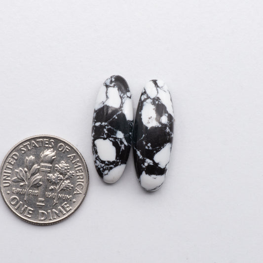 White Buffalo Composite Cabochon 