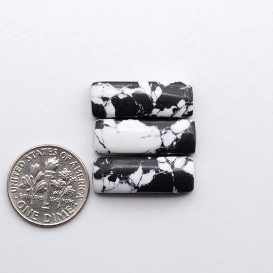 White Buffalo Composite Cabochon 
