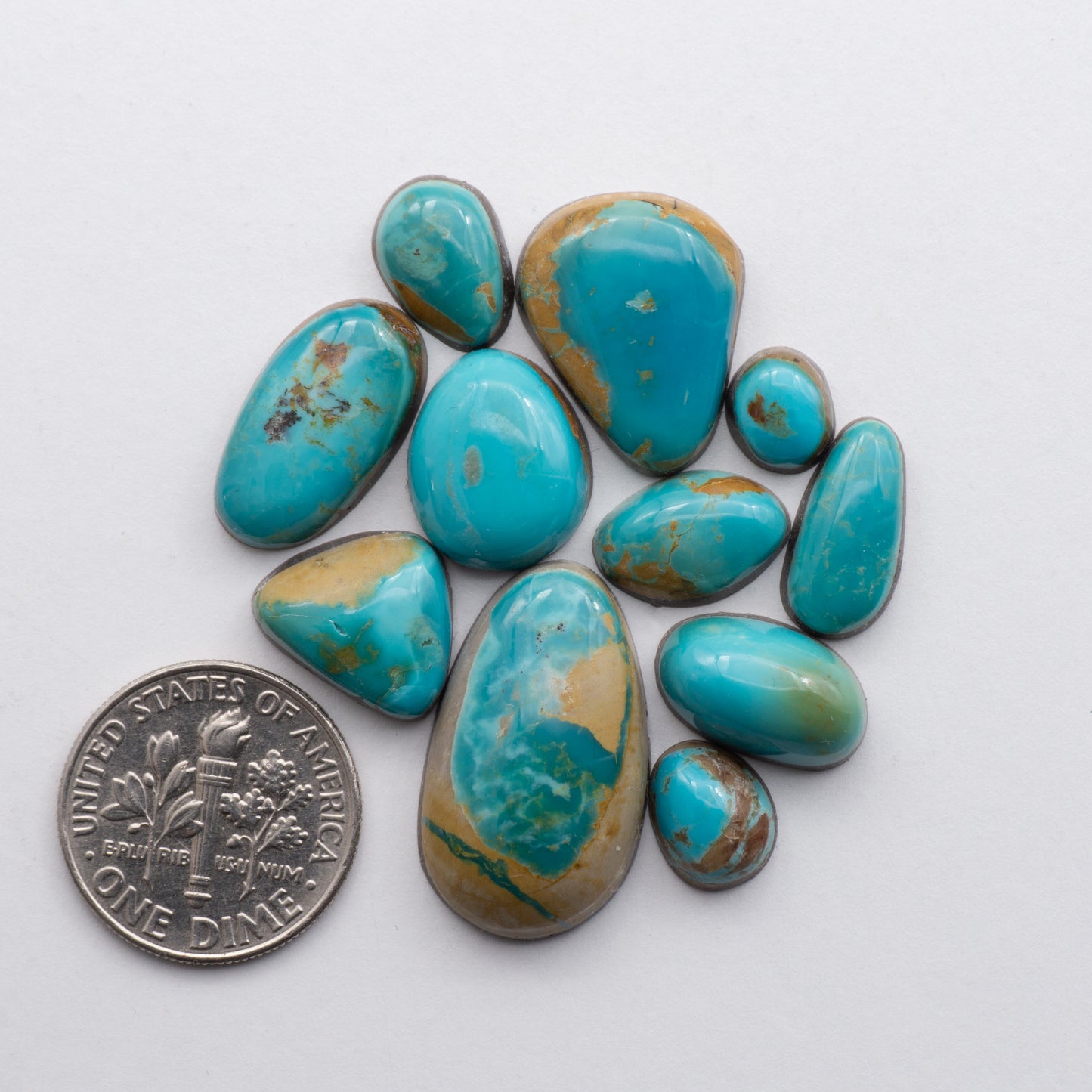 Kings Manassa Turquoise Cabochons