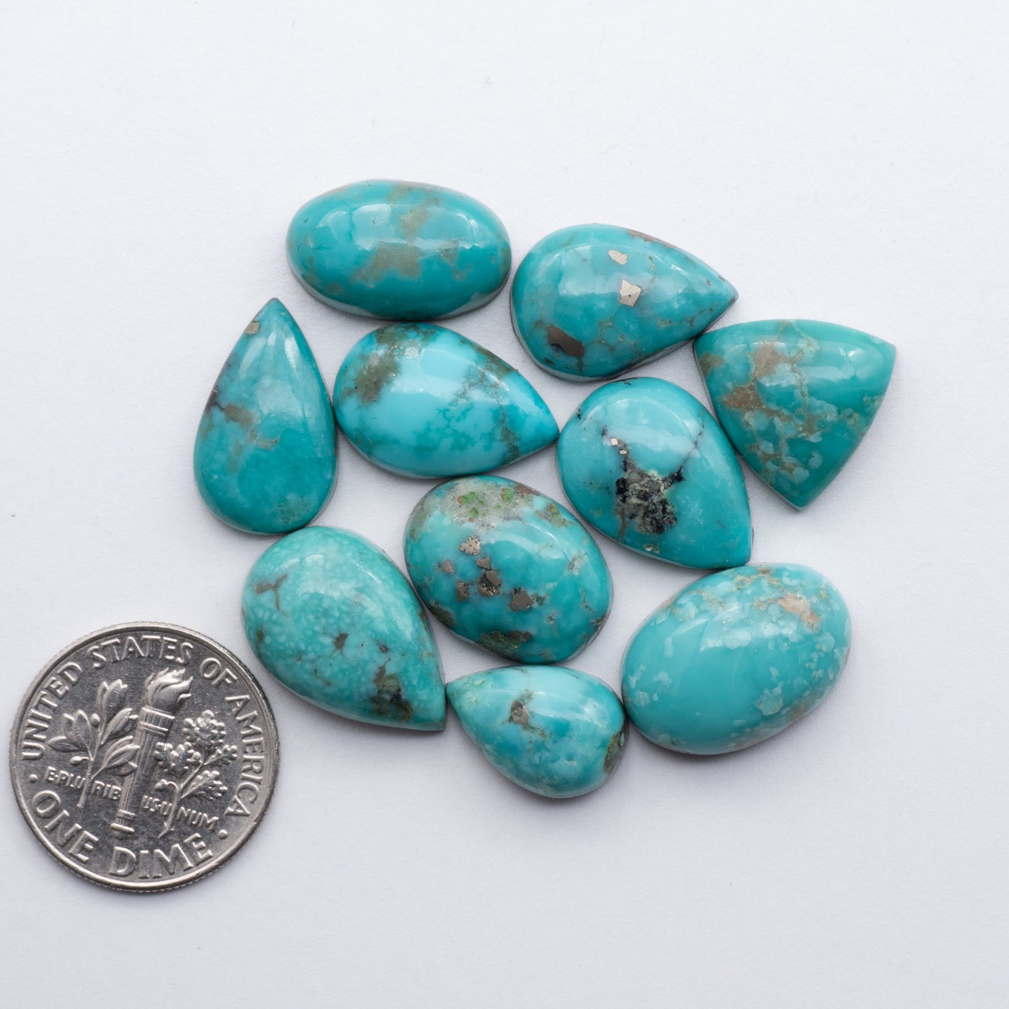 Campitos Turquoise cabochons