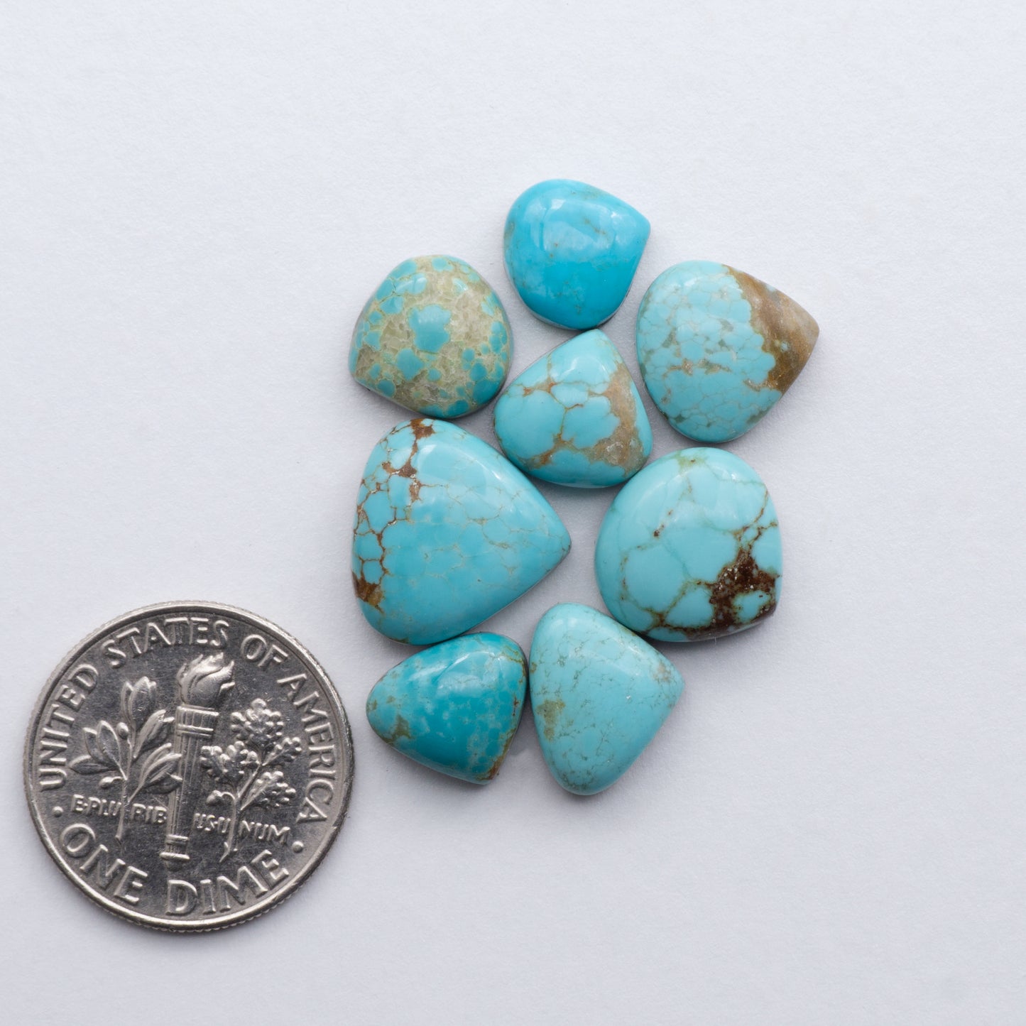 Number 8 Turquoise Cabochons
