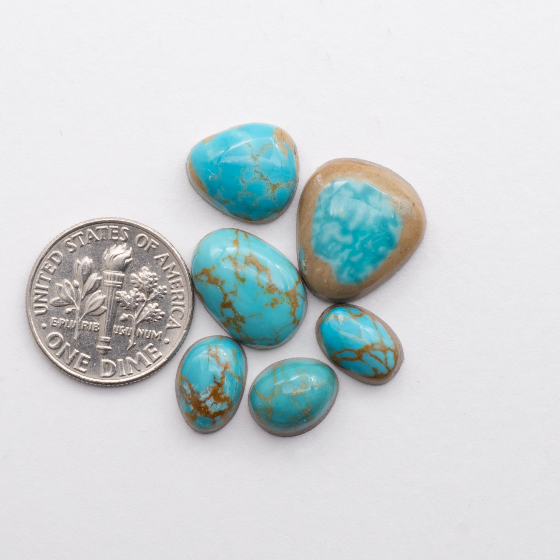 Kings Manassa Turquoise is a type of turquoise known for its characteristic green-blue hue and unique veining.