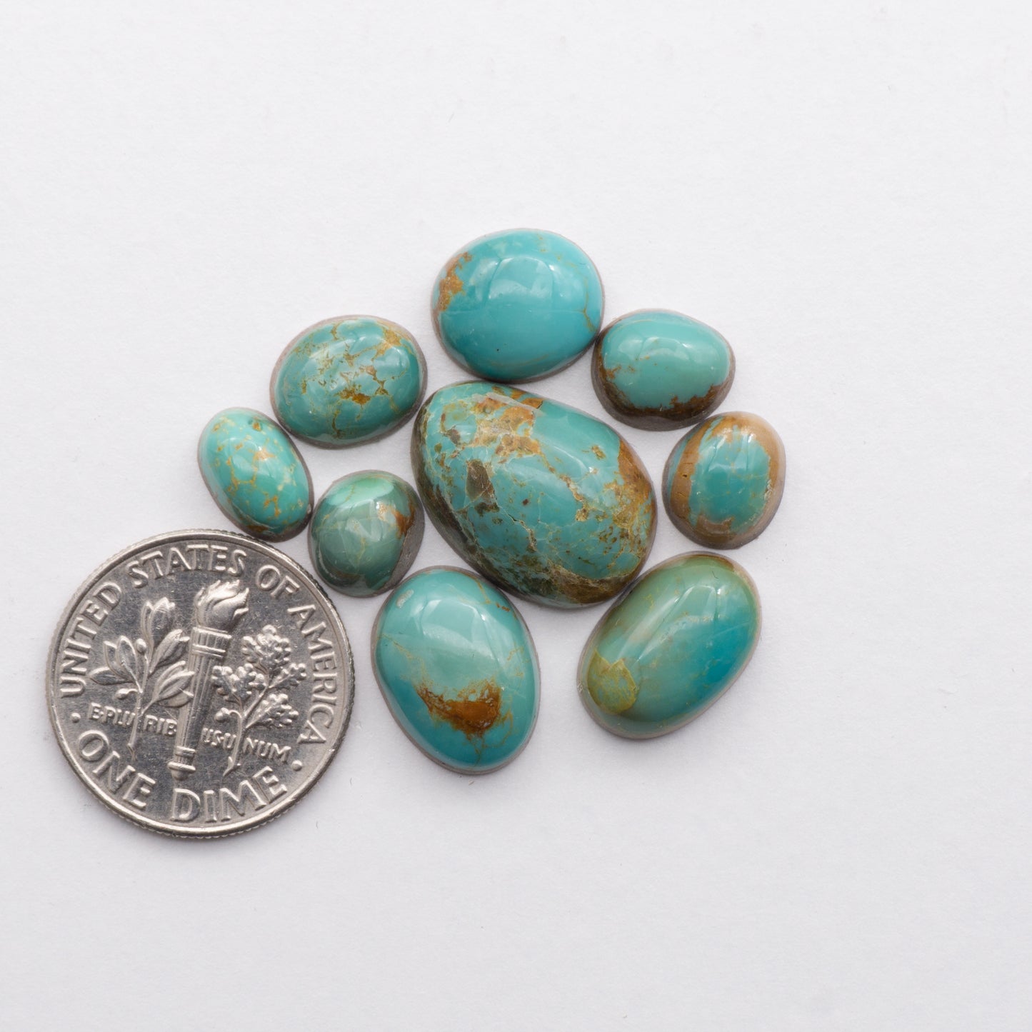 Kings Manassa Turquoise is a type of turquoise known for its characteristic green-blue hue and unique veining.
