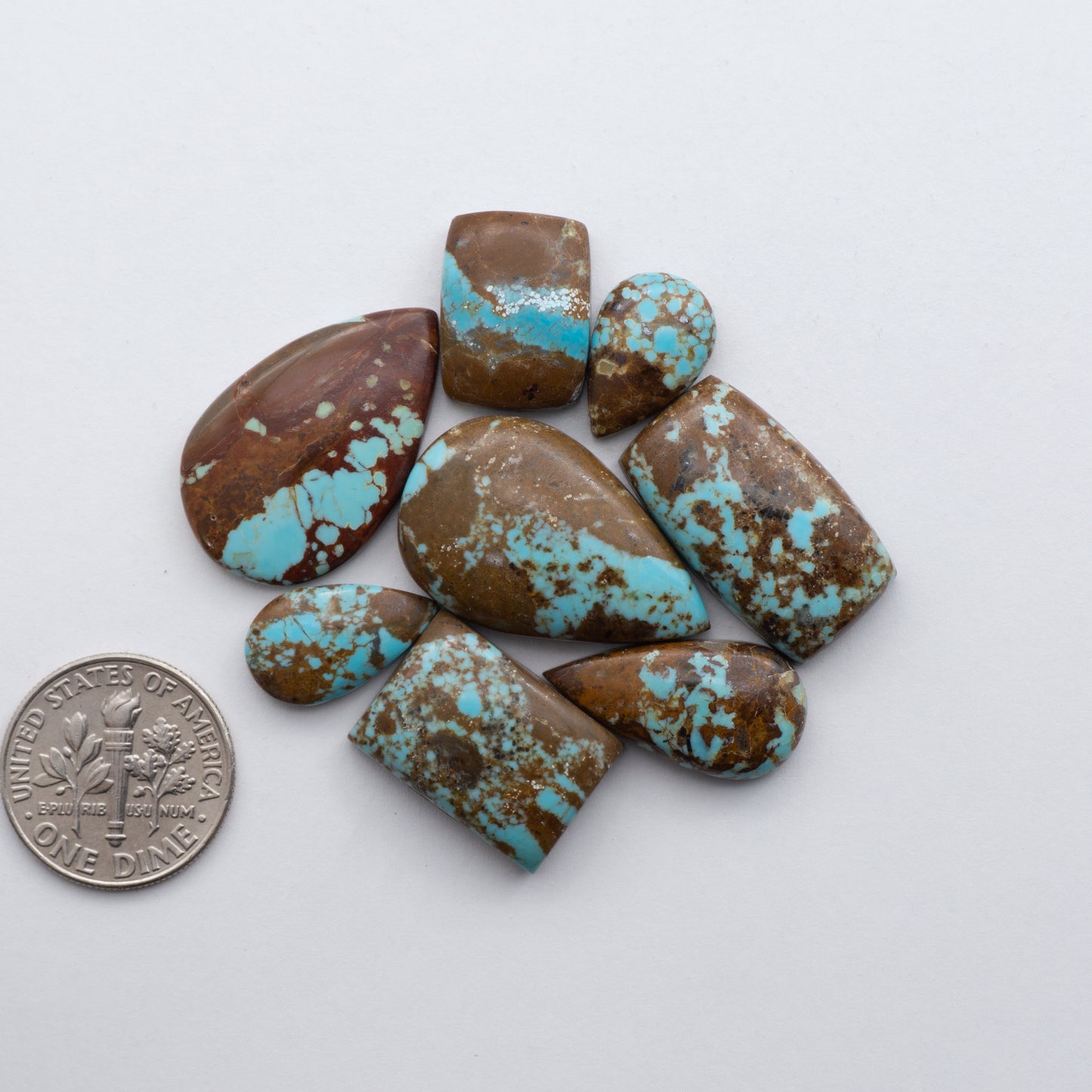 Number 8 Turquoise Cabochons