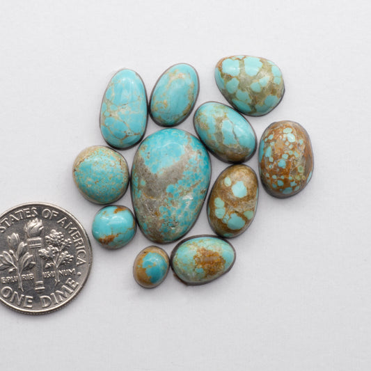 Number 8 Turquoise Cabochons 