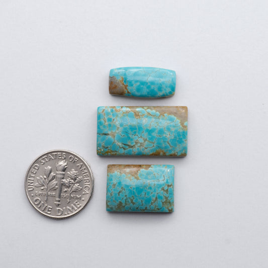 Discover the magic of Number 8 Turquoise with our stunning cabochons