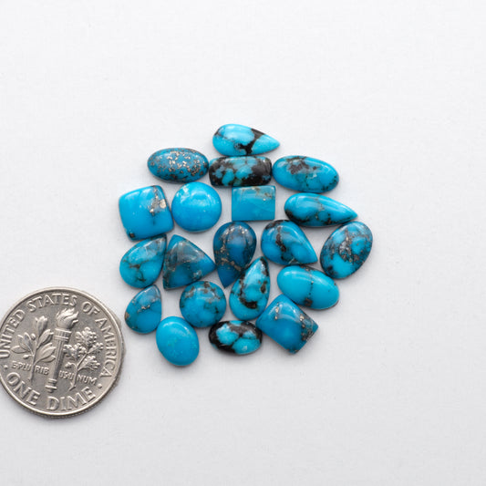 Experience the beauty of the Turquoise Mountain with our stunning  Turquoise Mountain cabochons.