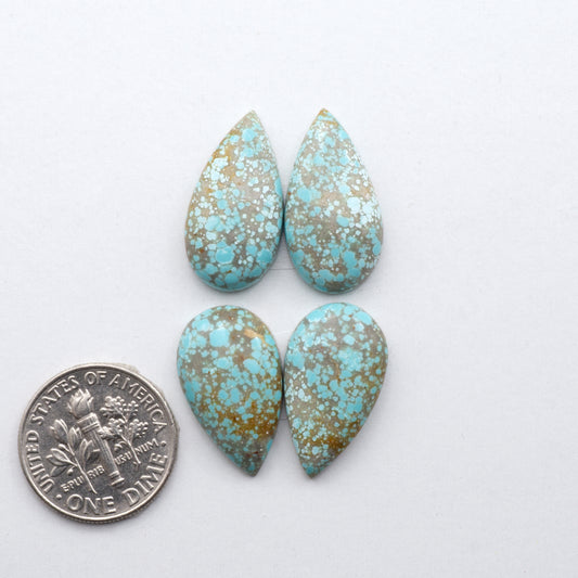Number 8 Turquoise Cabochons have been carefully selected for their quality and unique appearance