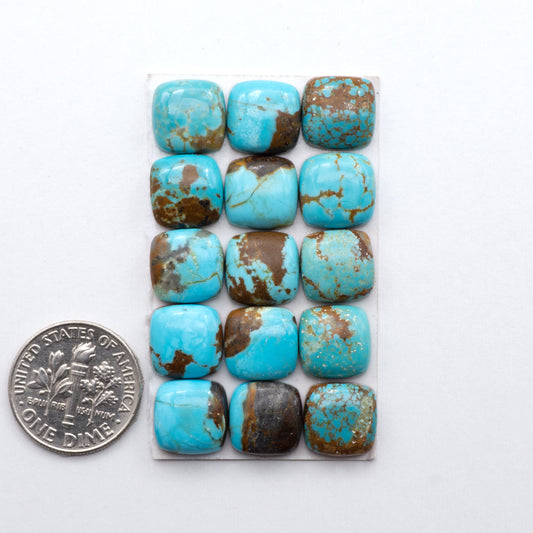 Number 8 Turquoise Cabochons have been carefully selected for their quality and unique appearance. 