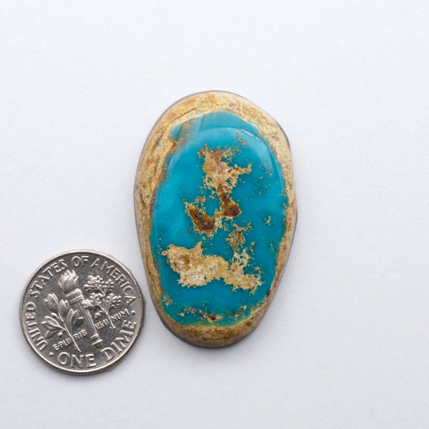 Natural Royston Turquoise Cabochons are renowned for their unique shades of green, blues, making these cabochons a popular choice for jewelry makers.