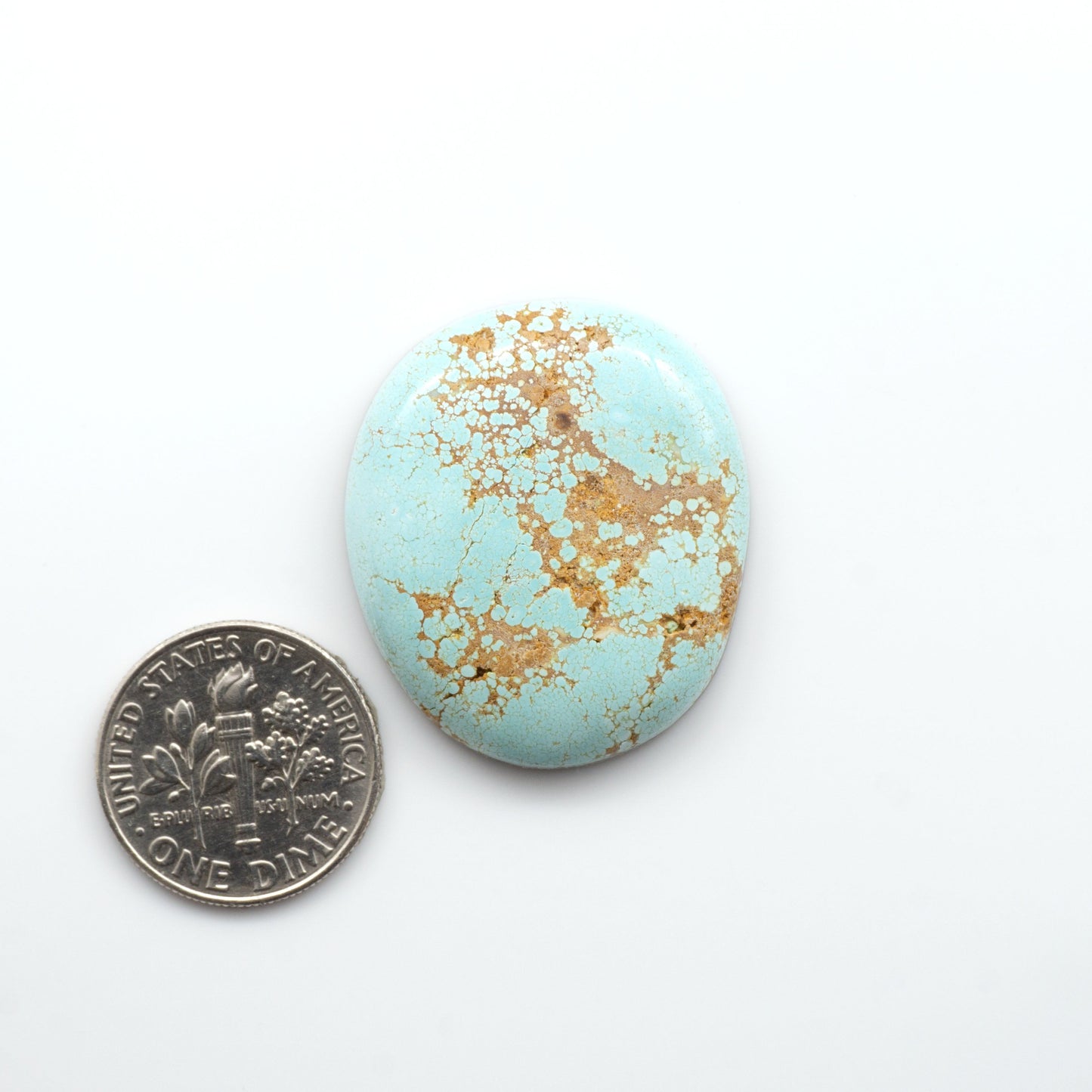 Number 8 Turquoise Cabochons have been selected for their quality and unique appearance. Don't miss the chance to add a one-of-a-kind piece to your collection.