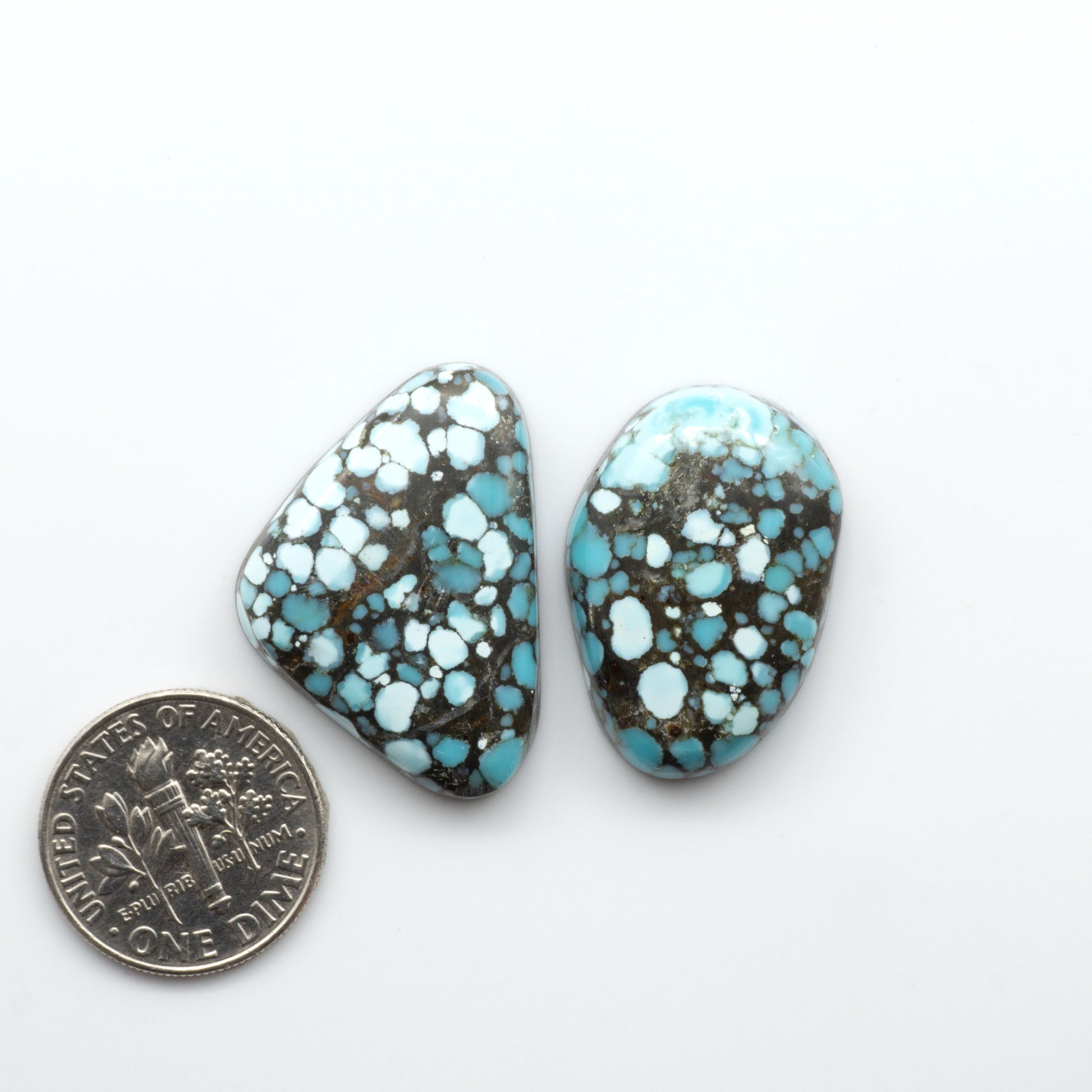 Blue Moon turquoise is a highly prized gemstone, renowned for its vibrant blue color with intricate patterns, making it a must-have for any jewelry collection. 
