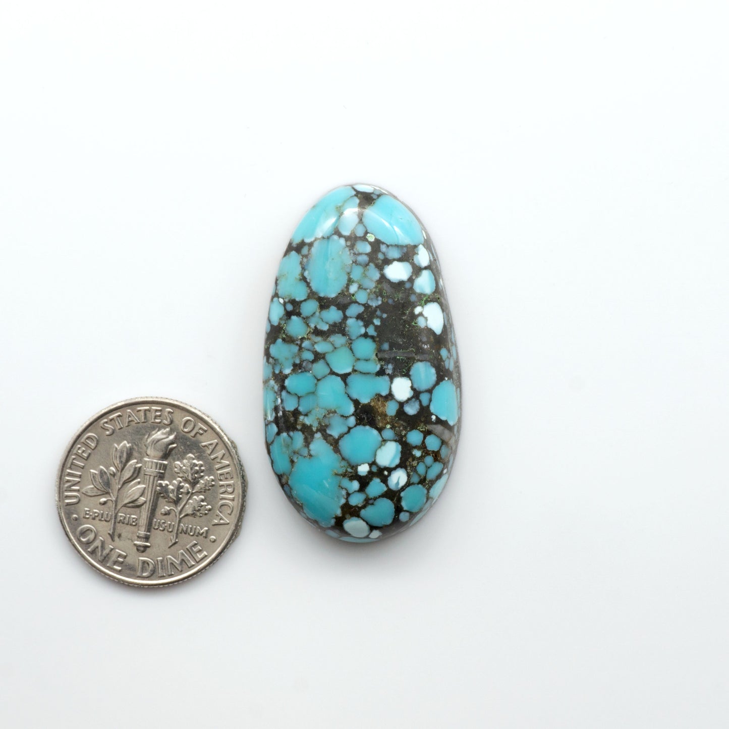 Blue Moon turquoise is a highly prized gemstone, renowned for its vibrant blue color with intricate patterns, making it a must-have for any jewelry collection.