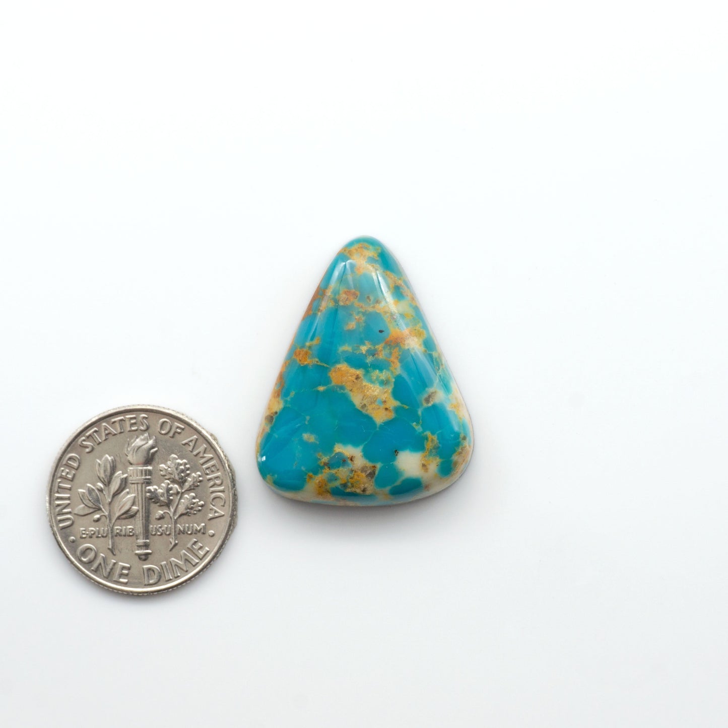 Apache Nugget Turquoise. Mined from the Apache Nugget Hole, this turquoise boasts stunning colors and patterns making it a must-have for any jewelry collection.