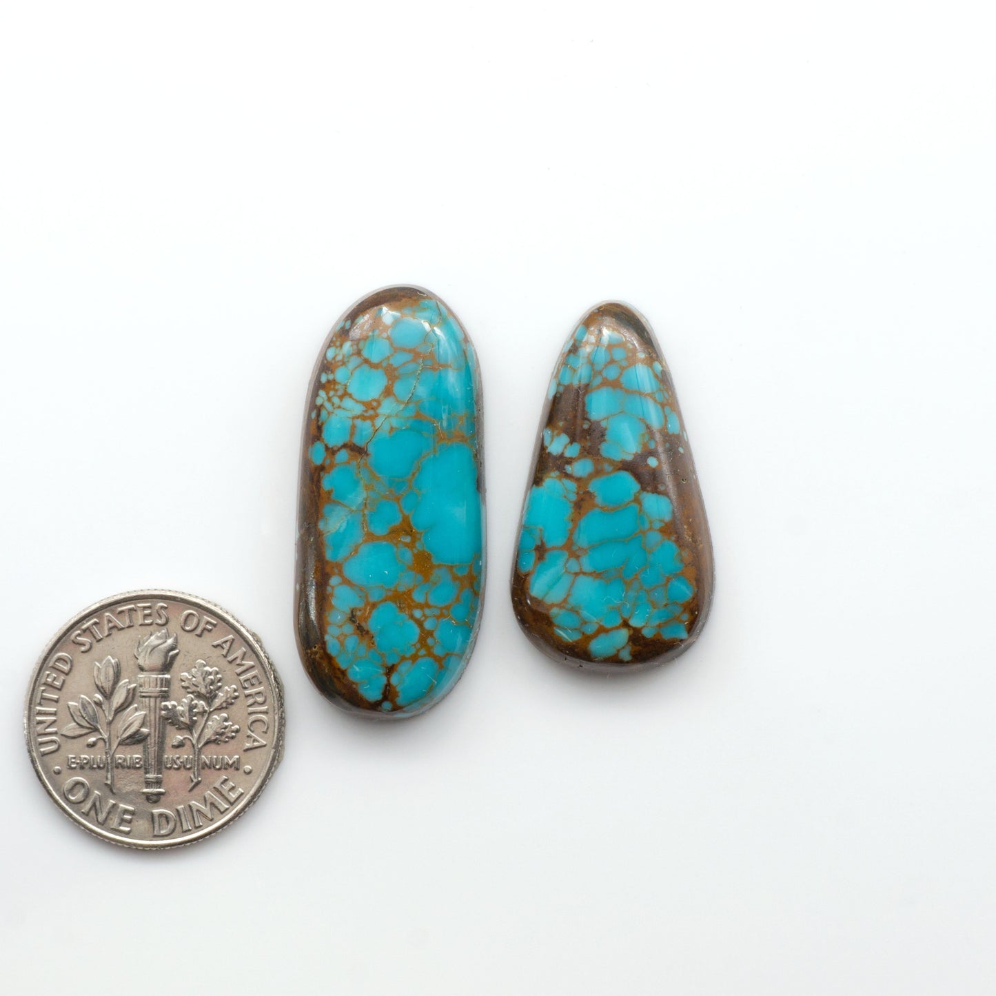 Apache Nugget Turquoise. Mined from the Apache Nugget Hole, this turquoise boasts stunning colors and patterns making it a must-have for any jewelry collection.
