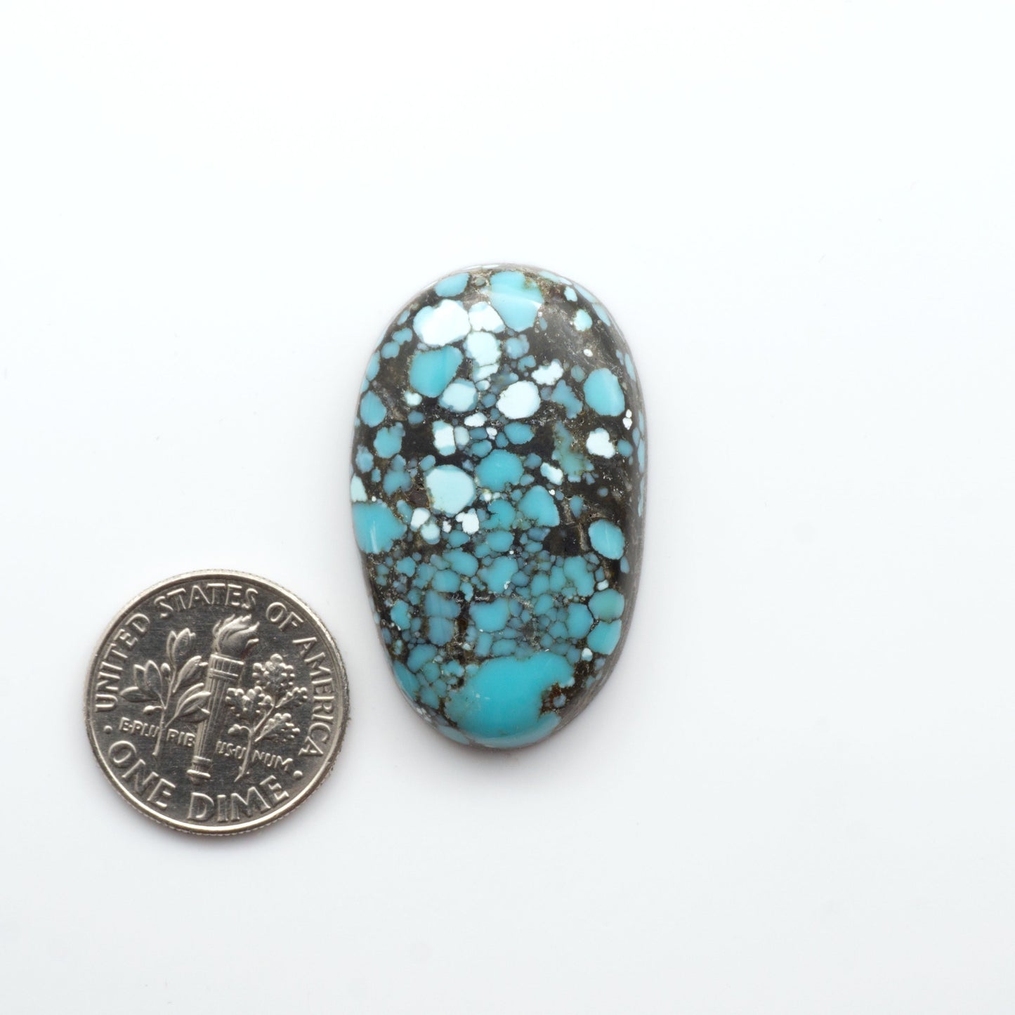 Blue Moon turquoise is a highly prized gemstone, renowned for its vibrant blue color with intricate patterns, making it a must-have for any jewelry collection.