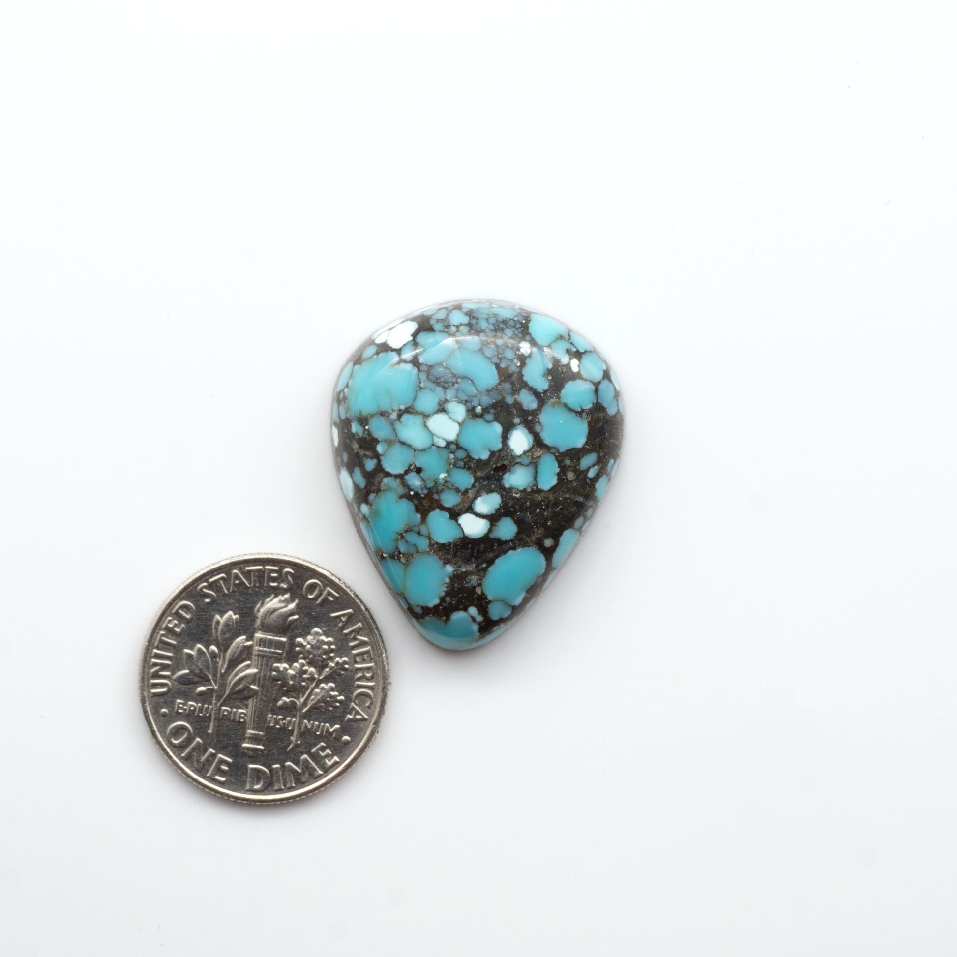 Blue Moon turquoise is a highly prized gemstone, renowned for its vibrant blue color with intricate patterns, making it a must-have for any jewelry collection.