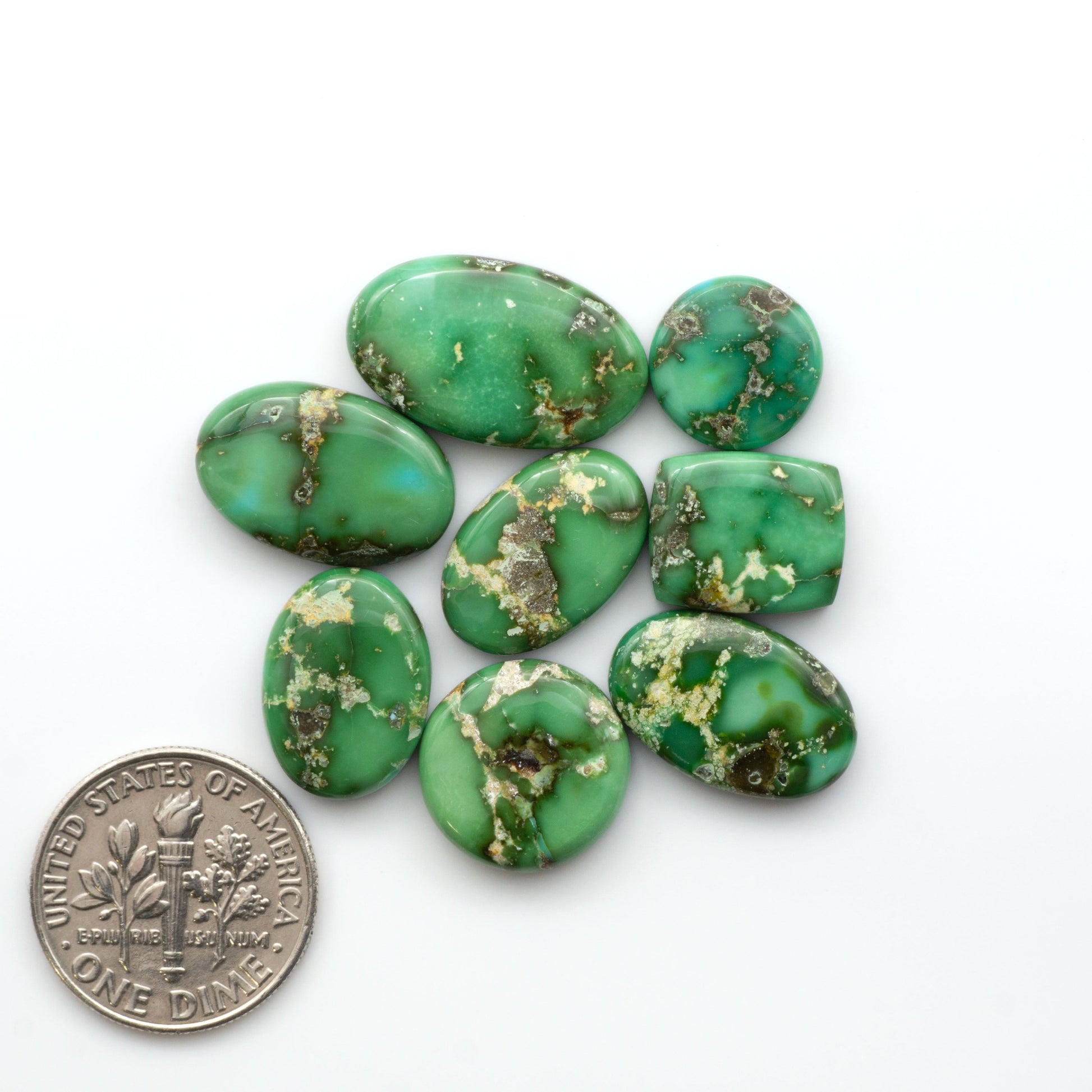 Sonoran Mountain Turquoise showcases a stunning blend of blue and green hues and natural patterns that make it a must-have for any jewelry collection.