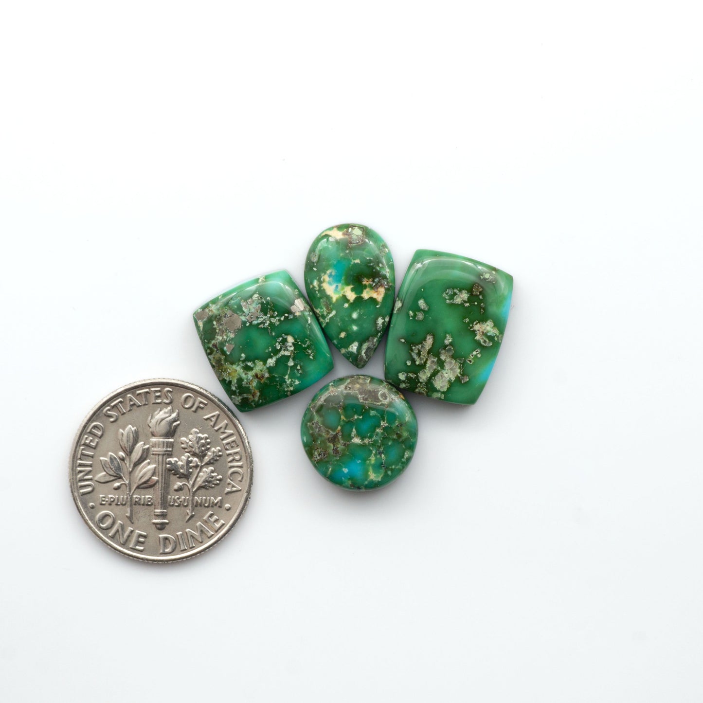 Sonoran Mountain Turquoise showcases a stunning blend of blue and green hues and natural patterns that make it a must-have for any jewelry collection.