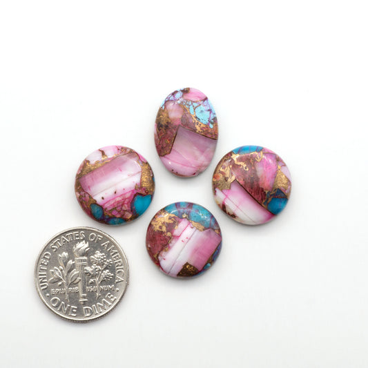 These Spiny Kingman Cabochons are perfect for any jewelry making project. With their unique and intricate patterns, they add a touch of elegance to your designs…