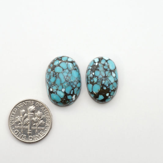 Blue Moon turquoise is a highly prized gemstone, renowned for its vibrant blue color with intricate patterns, making it a must-have for any jewelry collection.