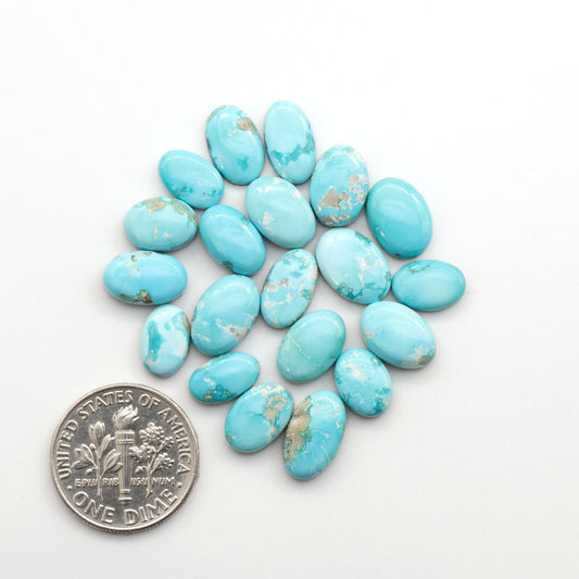 Experience the beauty of Fox Turquoise, mined in Nevada, USA. Elevate your jewelry designs with the stunning colors and patterns of these unique gemstones.