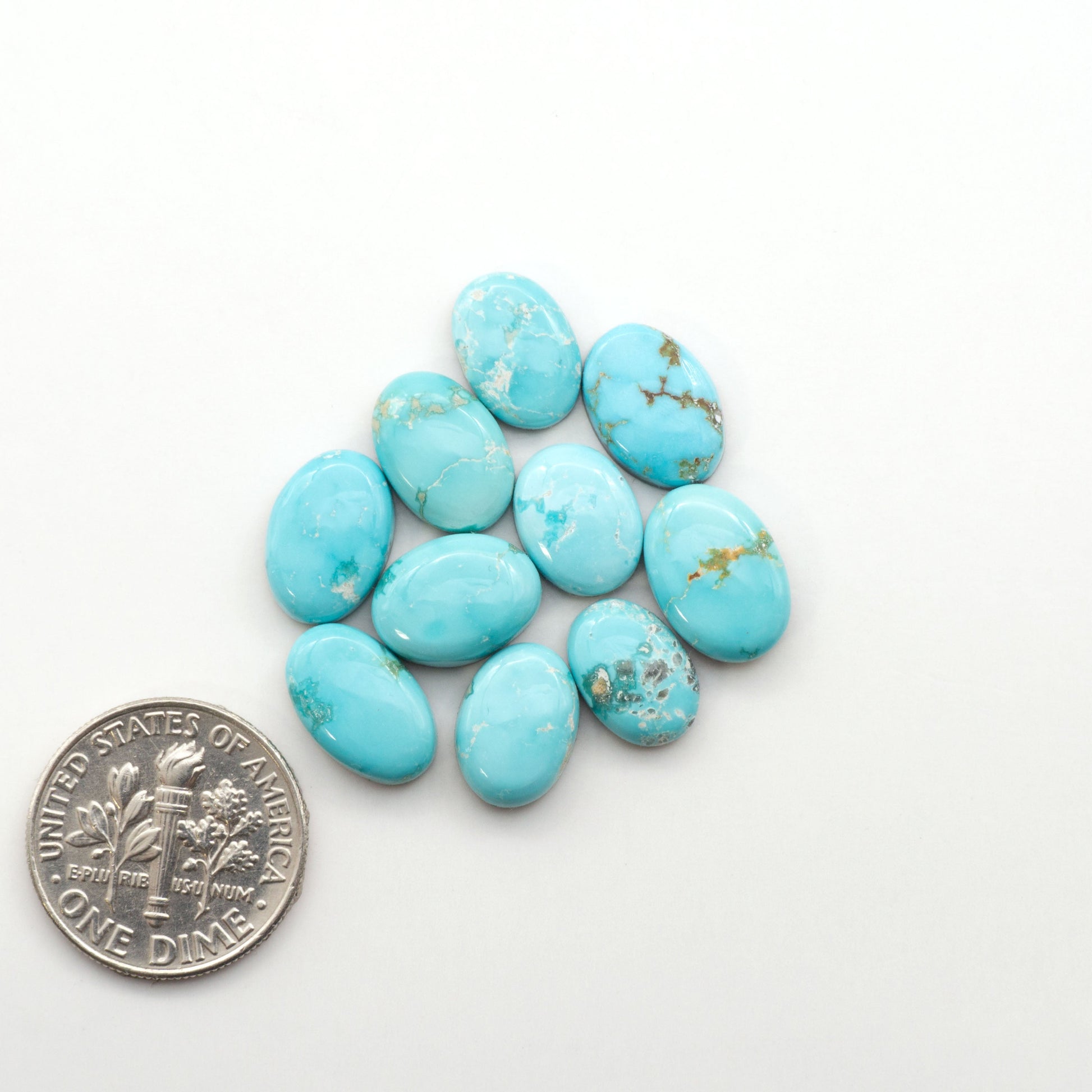 Experience the beauty of Fox Turquoise, mined in Nevada, USA. Elevate your jewelry designs with the stunning colors and patterns of these unique gemstones.