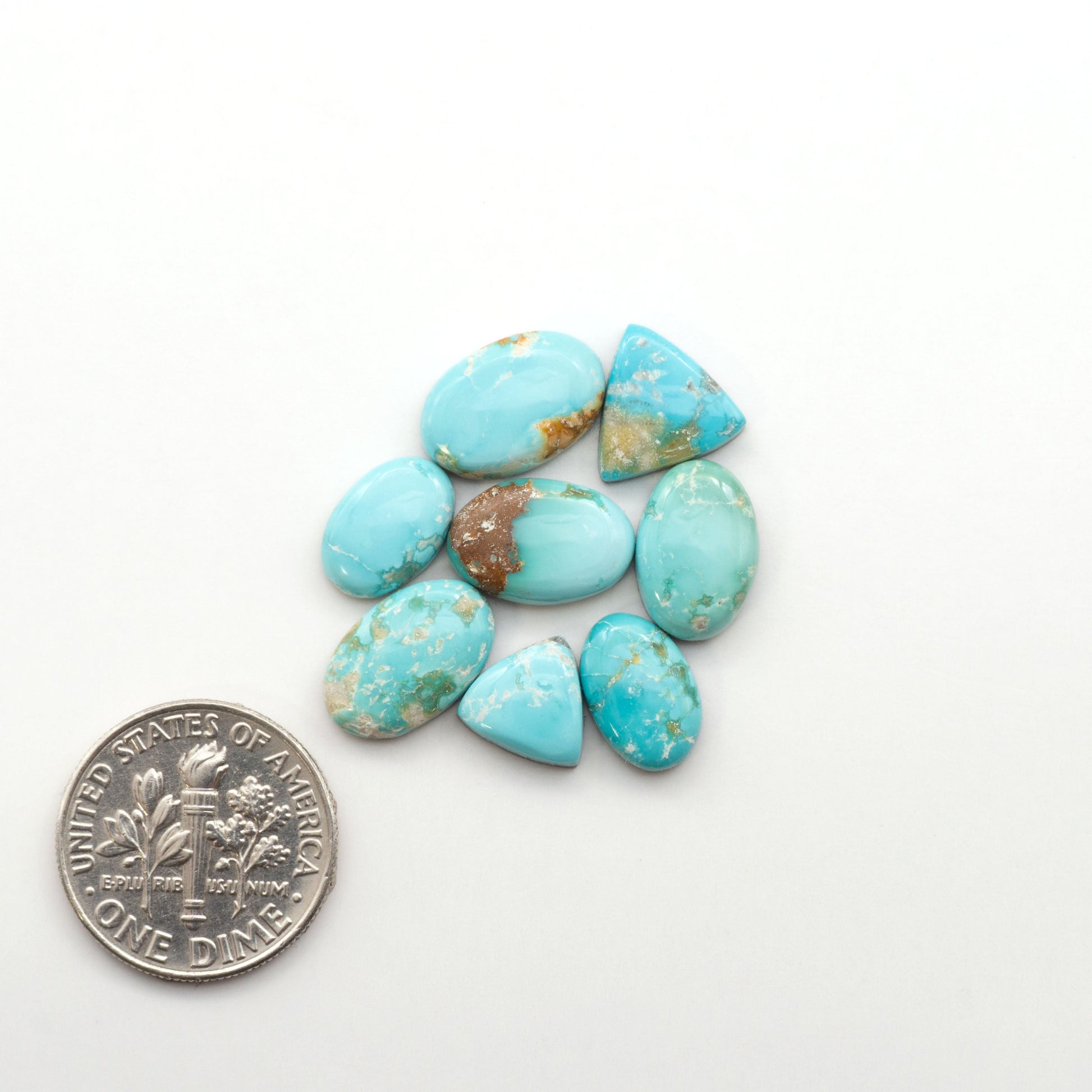 Experience the beauty of Fox Turquoise, mined in Nevada, USA. Elevate your jewelry designs with the stunning colors and patterns of these unique gemstones.