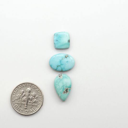 Experience the beauty of Fox Turquoise, mined in Nevada, USA. Elevate your jewelry designs with the stunning colors and patterns of these unique gemstones.

