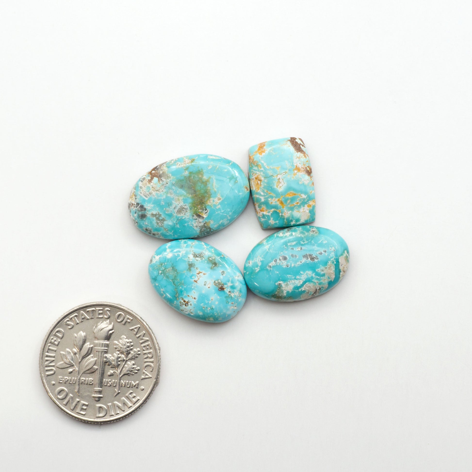 Experience the beauty of Fox Turquoise, mined in Nevada, USA. Elevate your jewelry designs with the stunning colors and patterns of these unique gemstones.
