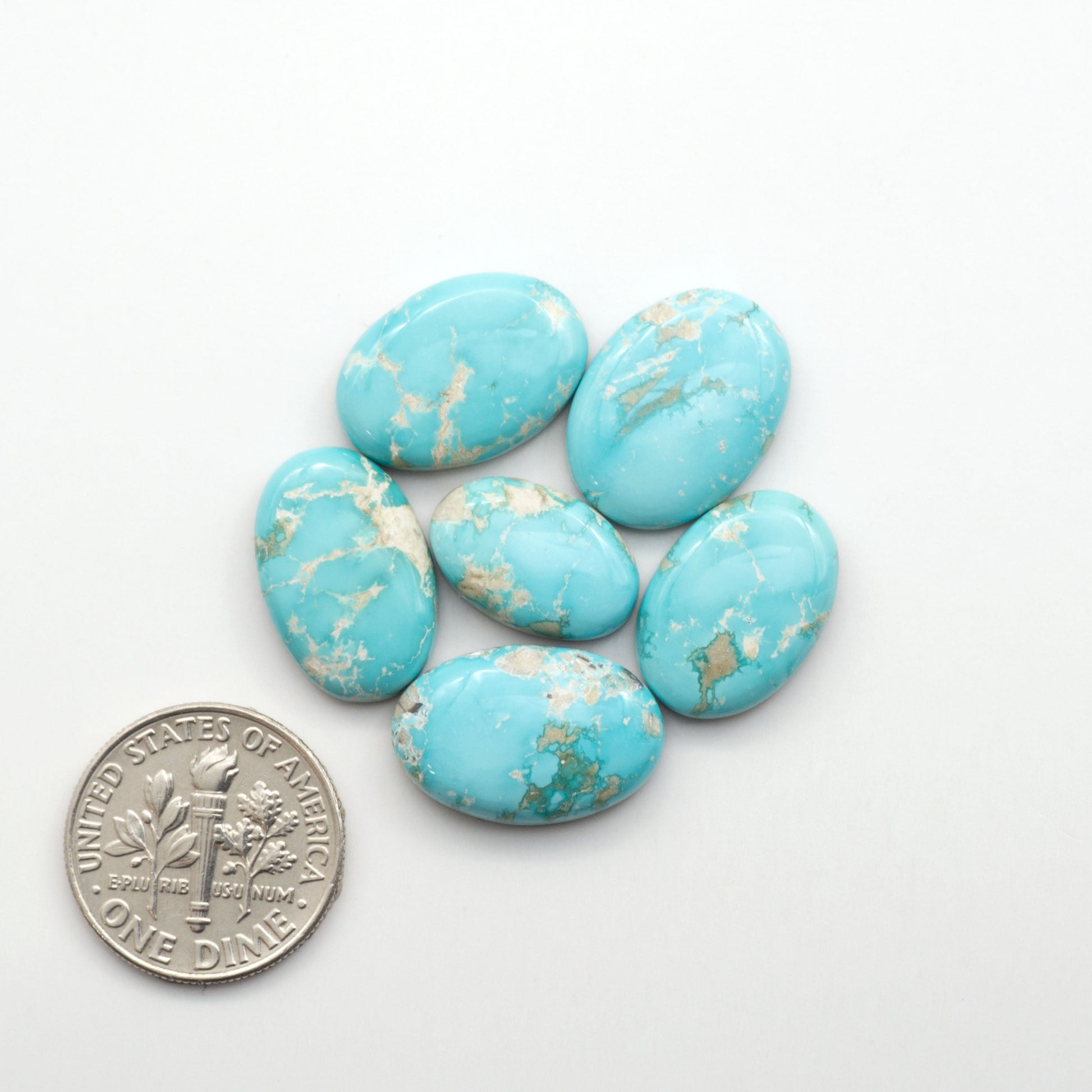 Experience the beauty of Fox Turquoise, mined in Nevada, USA. Elevate your jewelry designs with the stunning colors and patterns of these unique gemstones.
