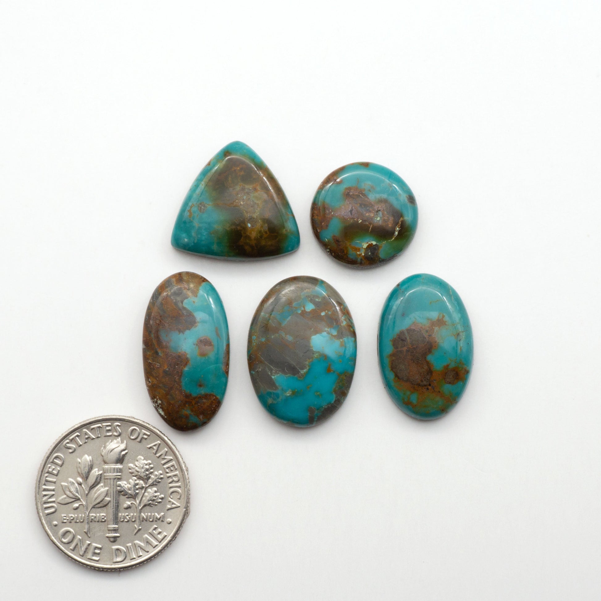 Apache Nugget Turquoise. Mined from the Apache Nugget Hole, this turquoise boasts stunning colors and patterns making it a must-have for any jewelry collection.