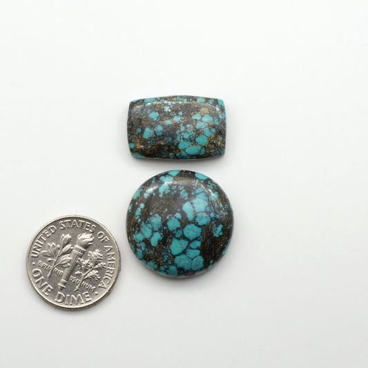 Blue Moon turquoise is a highly prized gemstone, renowned for its vibrant blue color with intricate patterns, making it a must-have for any jewelry collection.