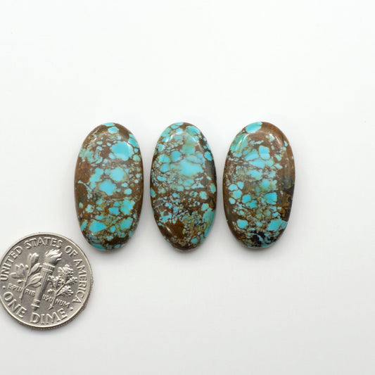Blue Moon turquoise is a highly prized gemstone, renowned for its vibrant blue color with intricate patterns, making it a must-have for any jewelry collection.