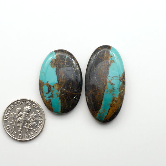 Blue Moon turquoise is a highly prized gemstone, renowned for its vibrant blue color with intricate patterns, making it a must-have for any jewelry collection.