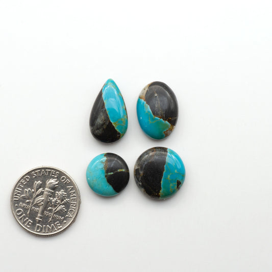 Blue Moon turquoise is a highly prized gemstone, renowned for its vibrant blue color with intricate patterns, making it a must-have for any jewelry collection.