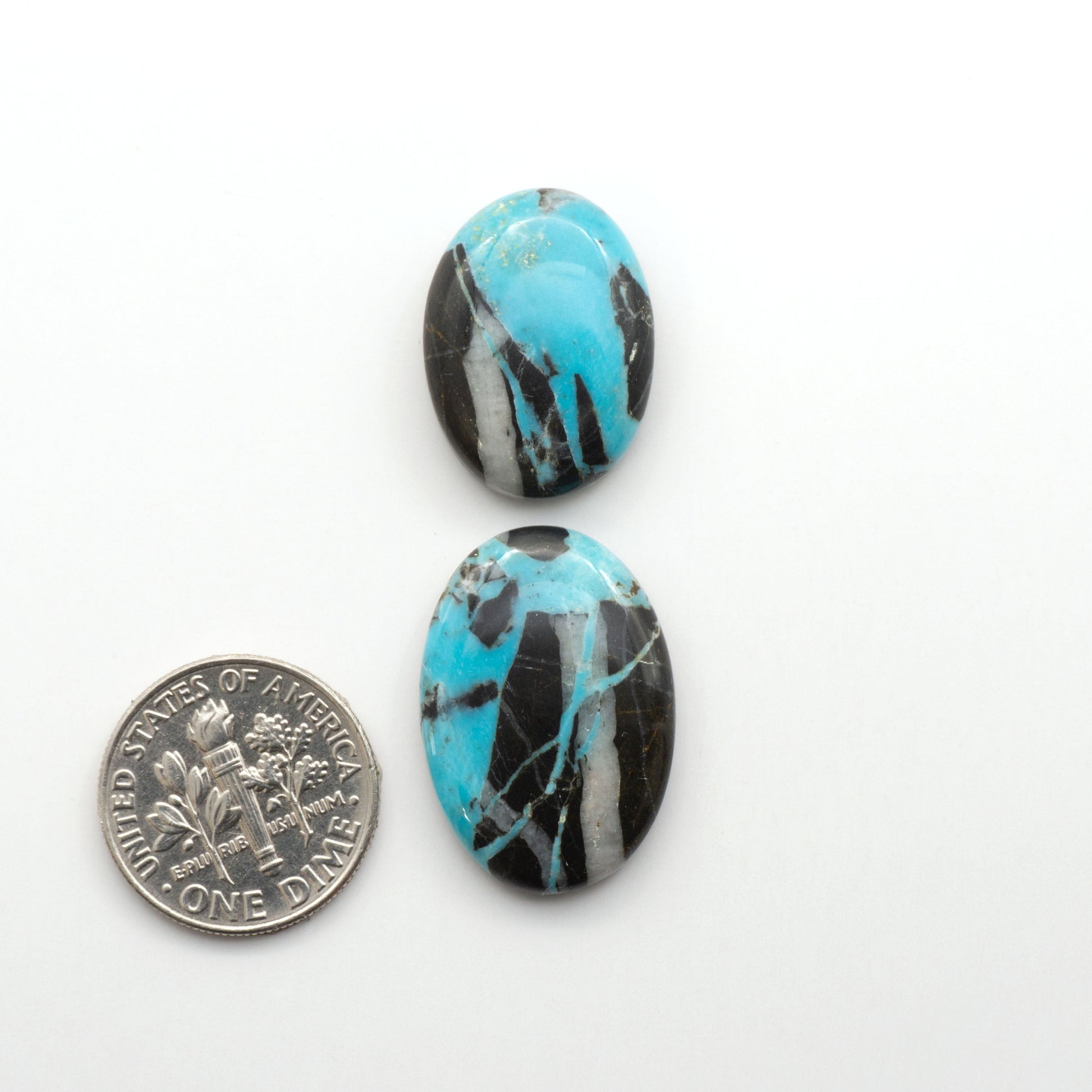 Blue Moon turquoise is a highly prized gemstone, renowned for its vibrant blue color with intricate patterns, making it a must-have for any jewelry collection.