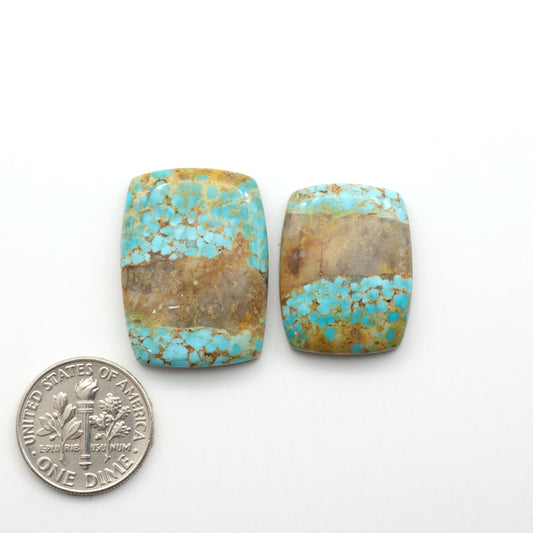 Kingman Turquoise Cabochons are a staple in the jewelry industry, known for their stunning blue-green color. Perfect for necklaces, earrings, and more!